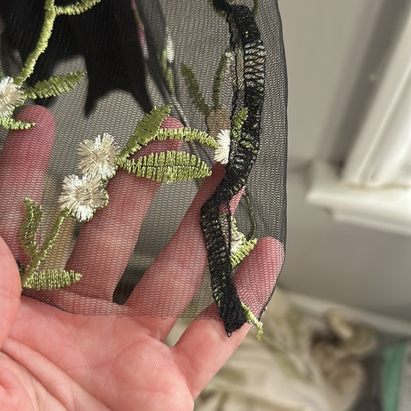 Lulus Floral Embroidered Mini Dress - Picture 7 of 9